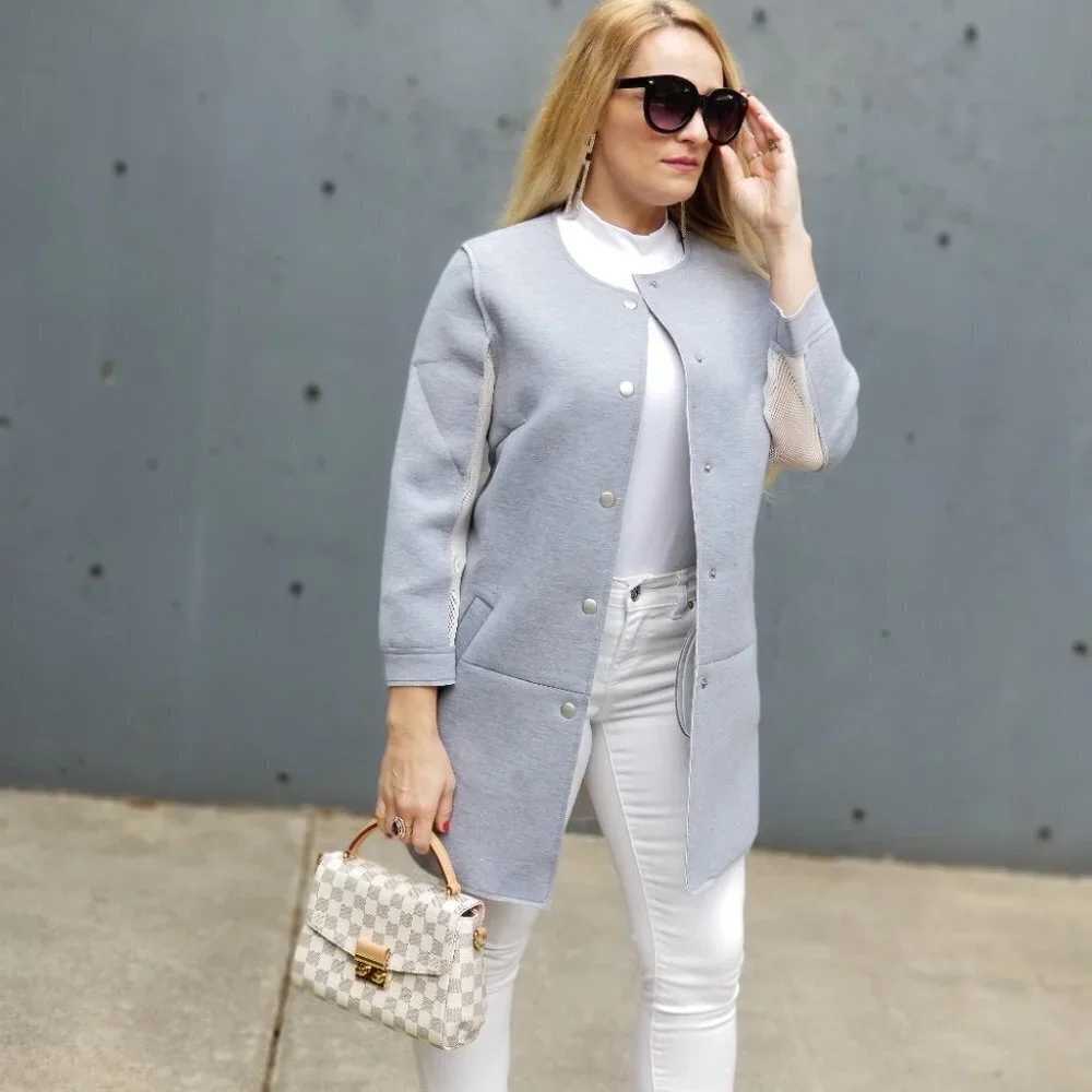 Gray Jacket Structured - Picture 3 of 5